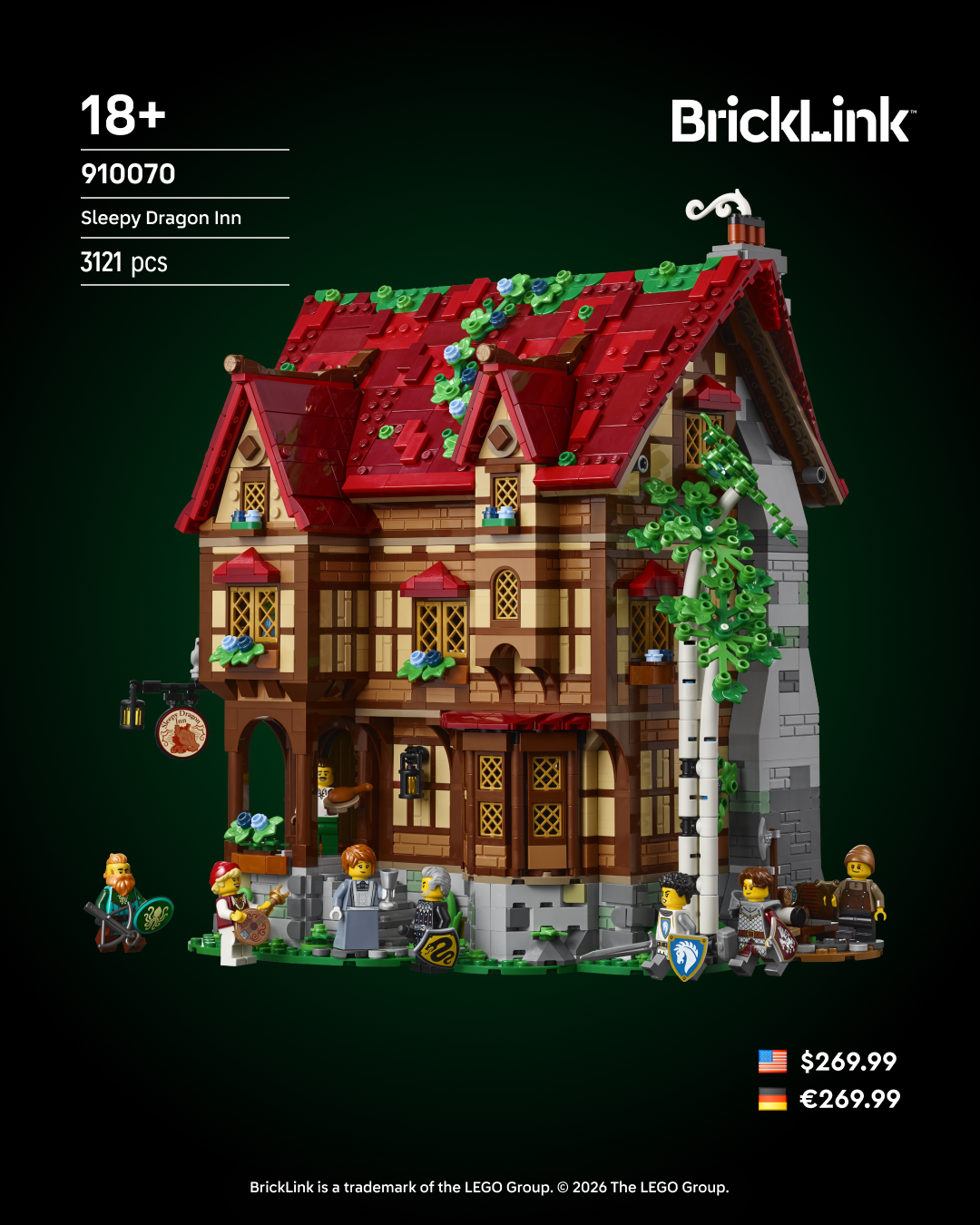 乐高《塞尔达传说》时之笛套装谍照曝光 |Bricklink第九季新品公布