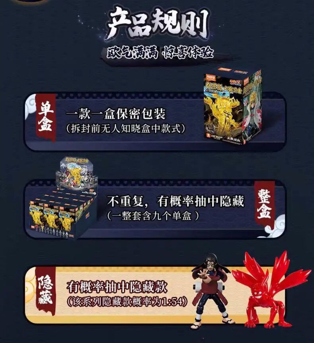 布鲁可官宣 火影忍者群星版第5弹 隐藏款公布