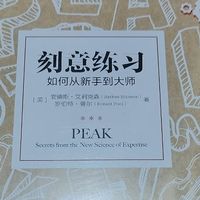 刻意练习：如何从新手到大师，如何通过科学训练实现能力逆袭
