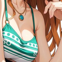 海贼王娜美，聪慧勇敢的航海小天才
