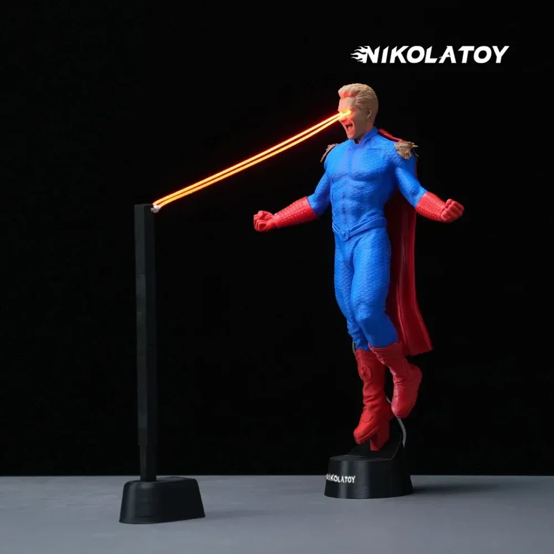 祖国人镭射眼LED桌面灯：把The Boys最恐怖名场面摆上桌