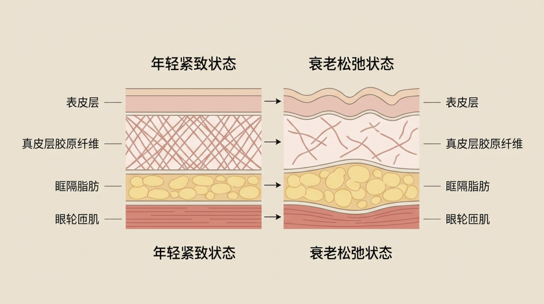 省钱小窍门:想要双眼皮的别着急,等老了皮松了自然就有了