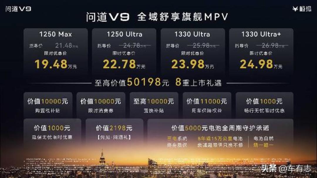 APEC车队里的V9,和销量榜上的V9,不是同一台车:买问道V9前,先把这三本账对完