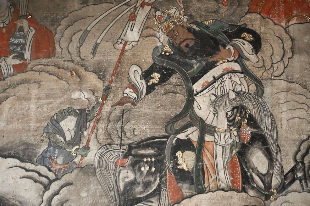 壁画散在美国三座城市，原址只剩“被刮过的墙”：广胜寺修缮到10月20日，国庆山西巡礼先来算这笔账