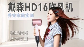 HD16养宠实测、V16清洁维护 | dyson/戴森9.11日报