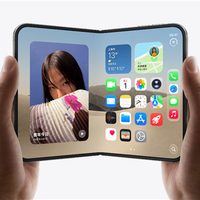 苹果折叠机iPhone Duo不支持实体SIM卡 海外版本带回国内没法使用