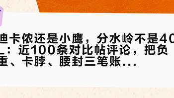 迪卡侬还是小鹰，分水岭不是40L：近100条对比帖评论，把负重、卡脖、腰封三笔账算清