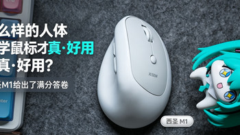 什么样的人体工学鼠标才真·好用？西圣M1给出了满分答卷 
