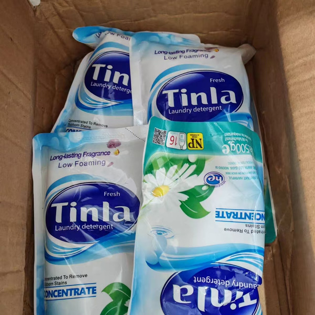 Tinla 天蕾低泡闪洁浓缩香恋柔护洗衣液 500g 补充装✨