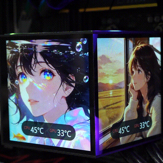 9800X3D散热首选：超频三双境DX360 Pro实测，双屏颜值性能双在线