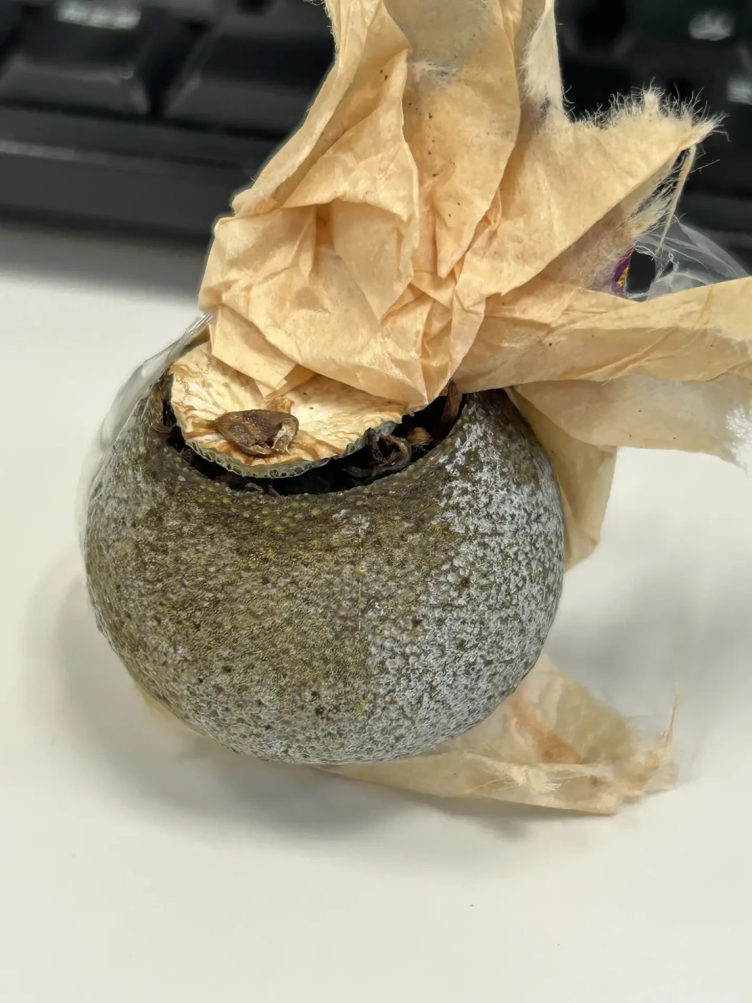距中秋13天，小青柑开始上架，茶圈的