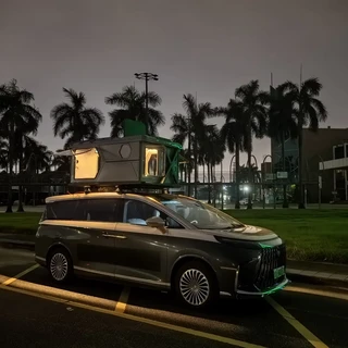 国庆营地的晚上，预报里没有：翻完14条过夜挨冻贴，帐篷/车内/车顶帐的温标余量和露水账一次算清