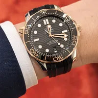欧米茄海马300间金款
