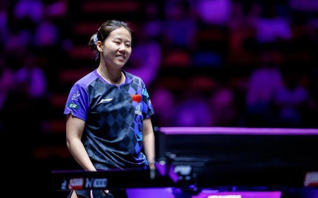 陈幸同4比0完胜黑马梅谢芙 挺进澳门冠军赛四强将战张本美和