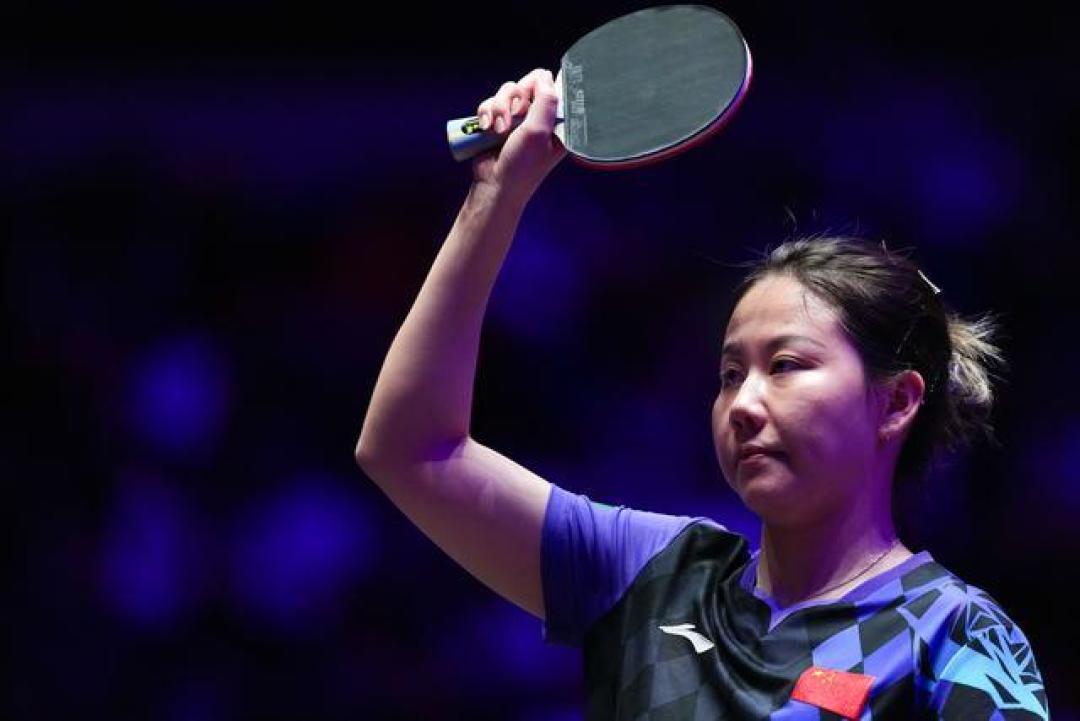 陈幸同4比0完胜黑马梅谢芙 挺进澳门冠军赛四强将战张本美和