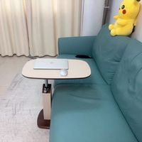 可移动升降旋转边桌家用多功能茶几边几