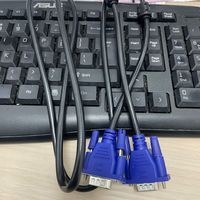 电脑转接线VGA视频传输线高清连接线