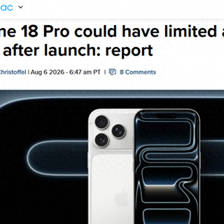 黄牛集体撤退!iPhone 18 Pro溢价3000却不敢囤,释放什么信号