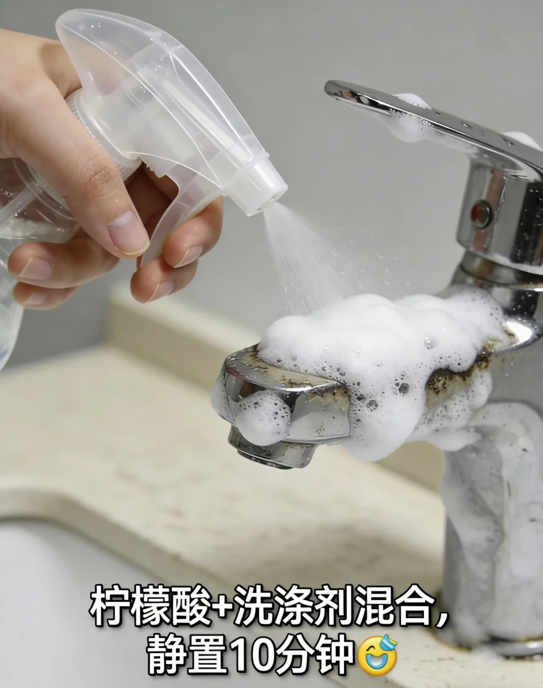 花洒堵水垢?别急着泡白醋、上百洁布:先摸出水口,再看镀层,才决定泡什么、擦什么