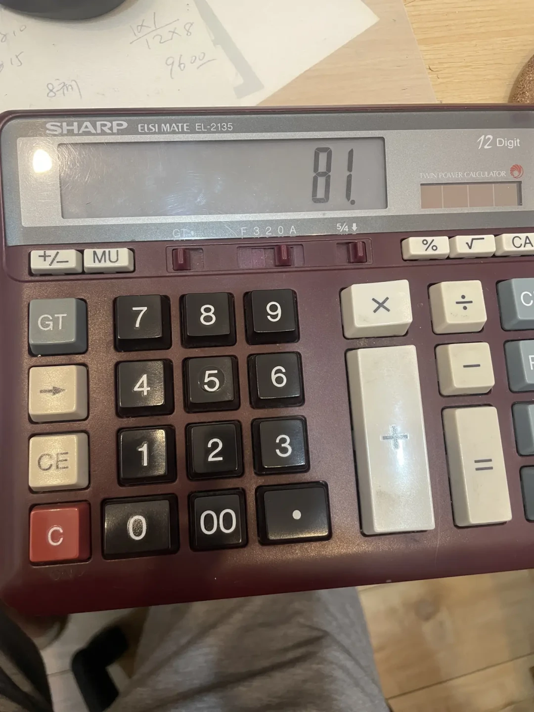 小红书种草的夏普计算器,先别急着带进考场:经济师作废那科,大按键机连括号都没有,40年还有电的在另一个赛道