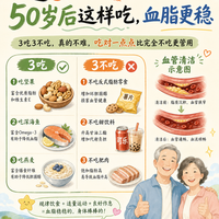 血脂高其实不用戒肉！3吃3不吃，90天慢慢稳下来