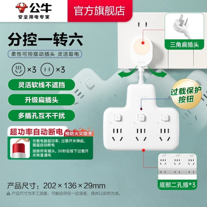 公牛插座