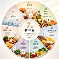 人体七大营养素|看懂均衡饮食底层逻辑