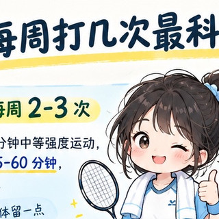 每周打几次羽毛球最科学？???? 别天天打！（附避伤指南）