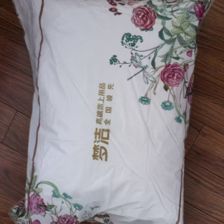 梦洁纯棉抗菌护颈枕 一对装学生居家助睡眠枕芯
