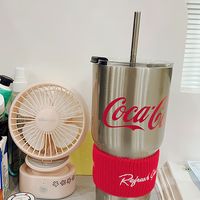 30块挖到宝🥤名创优品可口可乐冰霸杯,打工人续命水杯子