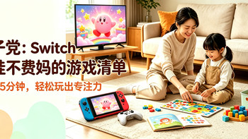 亲子党：switch陪娃不费妈的游戏清单