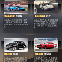 有些车，光听名字就已经帅住了，你喜欢哪一台？
