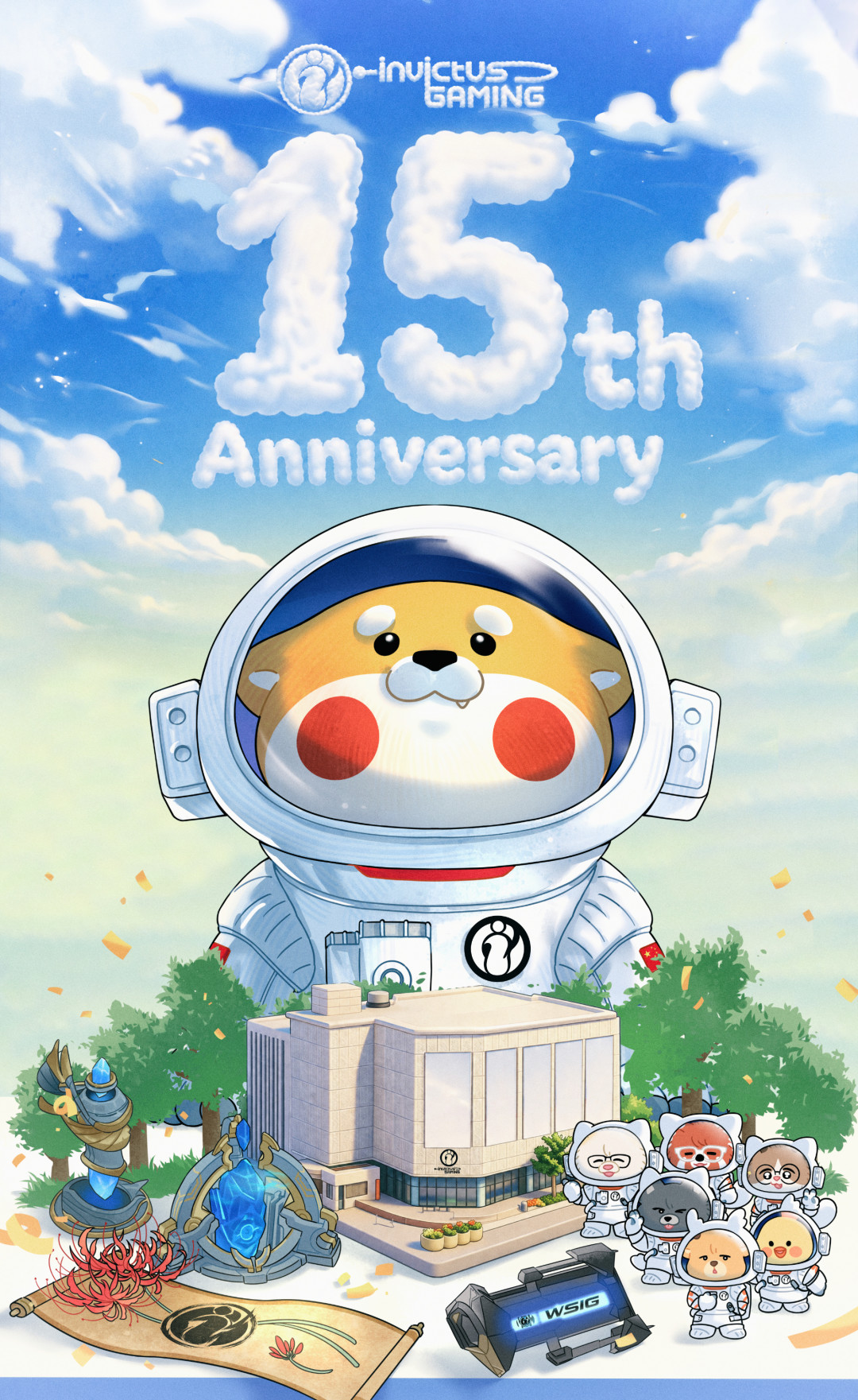 iG一穿四闯进冒泡赛,十五周年名单里还挂着王思聪:我把