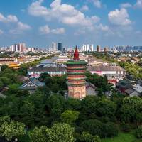 国庆citywalk天天拍的文峰塔，是中国古塔的第二血脉：15座塔对完账，仨塔争"最高"，俩塔去了白跑