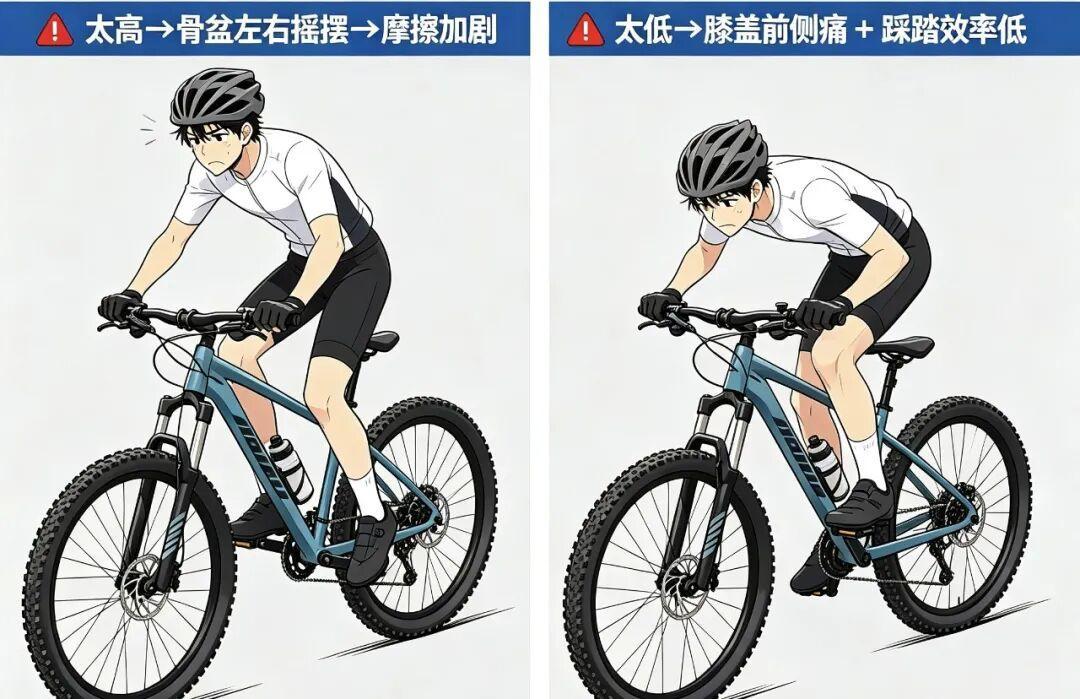 新山地车骑着累、坐着痛、“不得劲”？先把这5个数字调对，再谈卖车