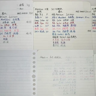 2027日程本上架、钢笔党集体犹豫：我翻了20多篇帖子、53条抢救评论，Moleskine最洇墨的本子，反而是100g厚纸