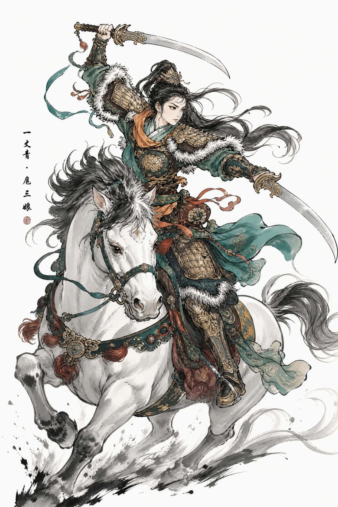 “粉底液将军”争议打了半年,古偶迷为什么回头服98版扈三娘:这身杀气是在舞台上练出来的