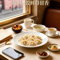 本地人日常光顾的餐厅|海胆水饺鲜得留香