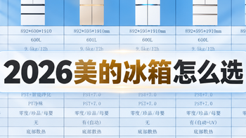 2026美的冰箱怎么选？508Pro、小冰狗530、机皇2.0、熊墩墩怎么选