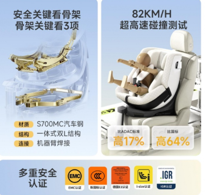 虎贝尔安全座椅