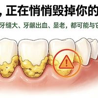  牙结石，正在悄悄毁掉你的一口牙