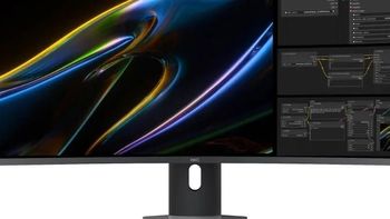 全球首款24:9宽高比，HKC推出43.8英寸4K超宽显示器，