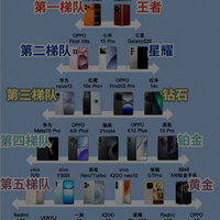 2025手机梯队排行榜!换机直接对照看,不用到处翻参数✨