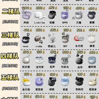 耳夹式耳机梯队整理,各价位怎么选