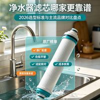 净水器滤芯哪家更靠谱？2026 选型标准与主流品牌对比盘点