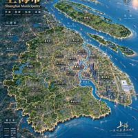 一张上海地图，一眼看懂这座城市！