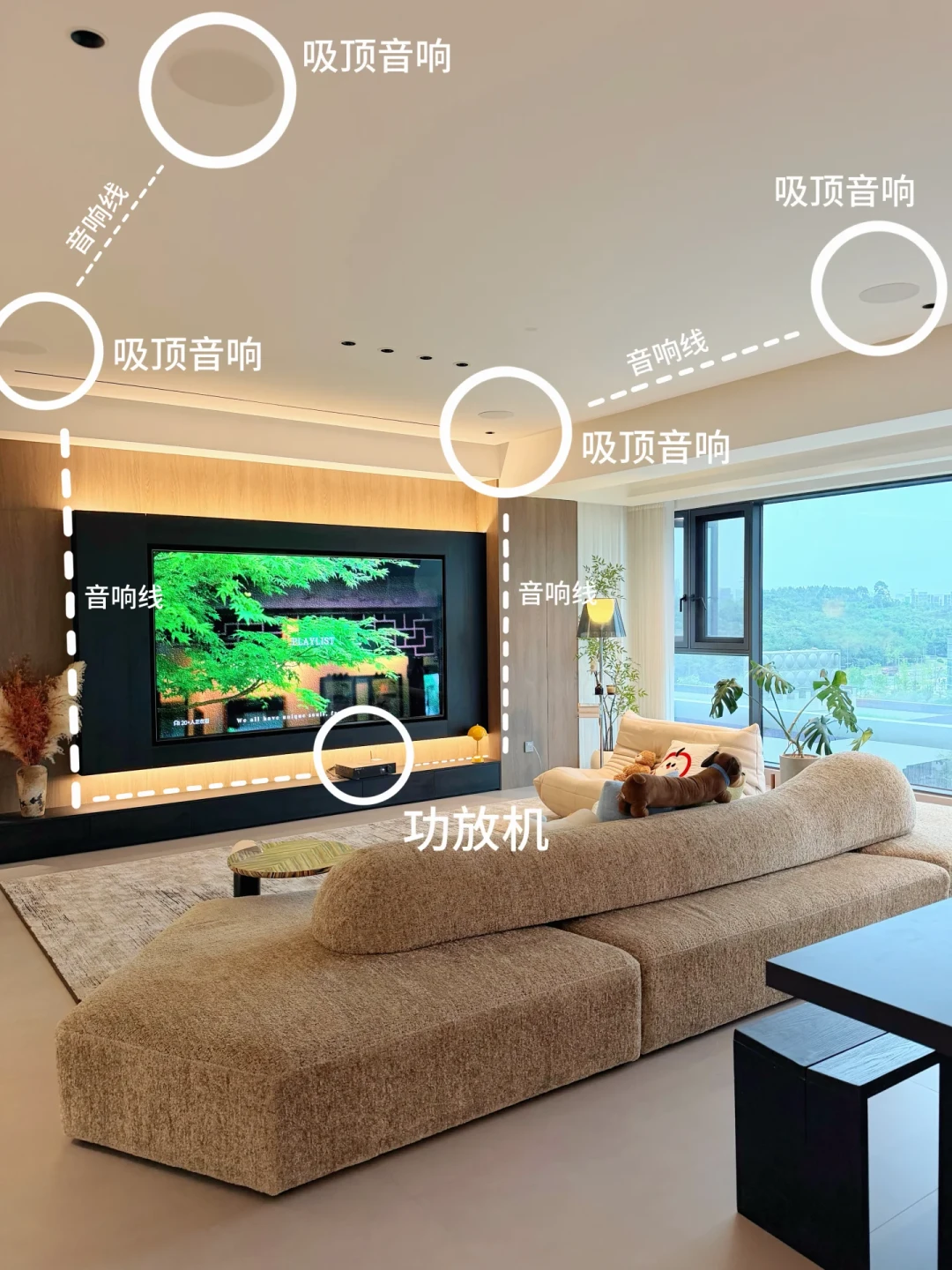 “叮咚，接下来播报通知”和你的5000块吊顶影院可能是同一类东西：翻完这波吸顶音响种草帖和“全吸顶是最大败笔”劝退帖，我把影音室的音箱钱拆成两个市场、三问和五条红线