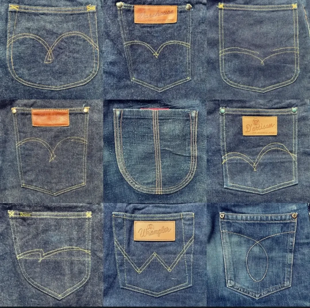后口袋的袋花到底谁抄了谁?对完15条热帖、约250条评论,Levi's和国牛的溢价我一次算清