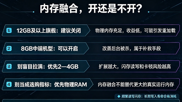 手机“内存融合”是黑科技还是智商税？一文看懂真实效果