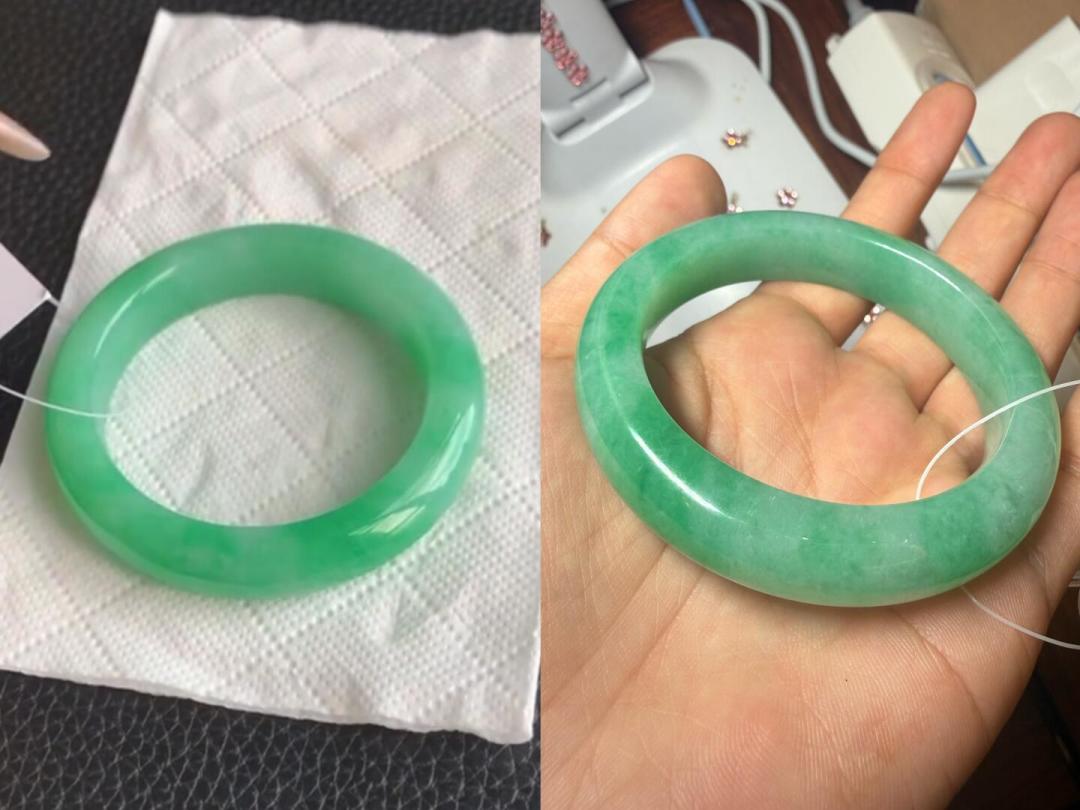 二手翡翠挤满